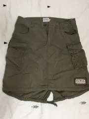 y2k ヴィンテージ カーキ スカート