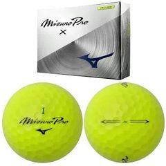 MizunoPro X、Sゴルフボール イエロー2ダース - メルカリ