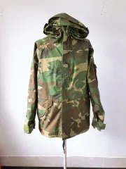 (本物) ミリタリーオーバーフィットフード付きジャケット (メンズ) 100 ）