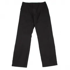 コムデギャルソン オムCOMME des GARCONS HOMME コットン染色加工テーパードパンツ 黒Mのサムネイル