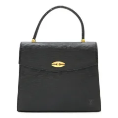 LOUIS VUITTON ルイ ヴィトン エピ マルゼルブ ハンドバッグ フラップバッグ レザー ノワール 黒 ブラック ゴールド金具 M52372