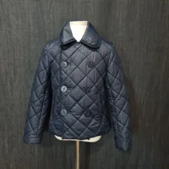 女の子児童 S 7T ポロ ガールズ キルティング ジャケット