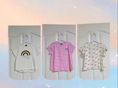 女児 120 130 ( 5 6 (使用) 半袖T 3 蜂 まとめ売り