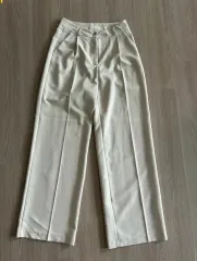 アイボリー ワイド スラックス