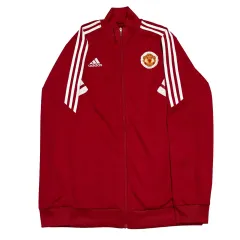 L adidas マンチェスター ユナイテッド レッド トラックジャージ