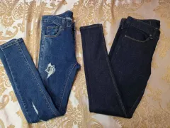 デニムスキニー ジーンズ 2種 (ダメージデニム/インディゴデニム)