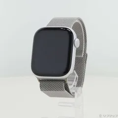 ソフマップ 〔中古品〕 Apple Watch Series 10 GPS 42mm シルバーアルミニウムケース ナチュラルミラネーゼループ【352】