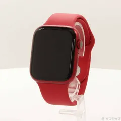 ソフマップ 〔中古品〕 Apple Watch Series 7 GPS + Cellular 45mm (PRODUCT)REDアルミニウムケース レッドスポーツバンド【262】
