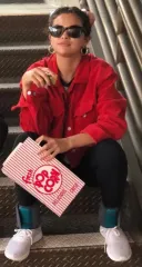 ホリスター さくらんぼレッド ホルターネック