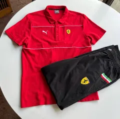 フェラーリ+プーマ コラボ 上下セット Ferrari + Puma