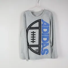 2305 アディダスキッズ/男の子/薄い長袖Tシャツ/125