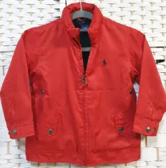 ポロ Ralph Lauren(ラルフローレン) キッズ 赤 ウィンドブレーカー ブルゾン 3T