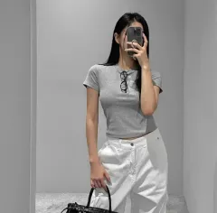 グレー 無地半袖 出品