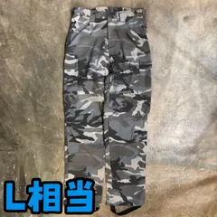 T7960 U.S.ARMY カーゴパンツ　ミリタリー　シティカモ　古着
