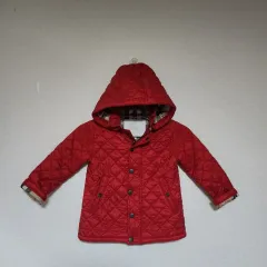 正規品 バーバリー キッズ キルティング ジャケット レディース 3y