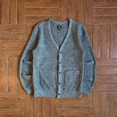 ビームス ハート ニット ボタン カーディガン M