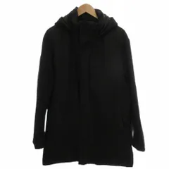 ユニクロ UNIQLO ダウンコート XXL 黒 ブラック フード付き /NL ■ECF003