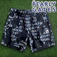 PEARLY GATES ハーフパンツ ロゴ 総柄 サイズ6 メンズ - メルカリ