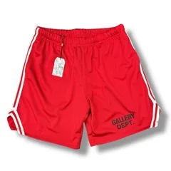 参考上代84700円 未使用 GALLERY DEPT. VENICE COURT SHORTS ヴェニスコートショーツ メッシュハーフパンツ イージーショーツ ギャラリーデプト VCS-5245 レッド L （96509A）のサムネイル