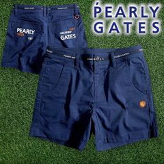 2枚まとめ売り PEARLY GATES ハーフパンツ ロゴ刺繍 N3268 - メルカリ