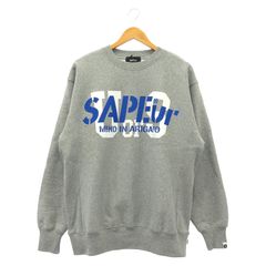 [중고]SAPEur UofS TIGER 스웨트 사이즈 L그레이[66]