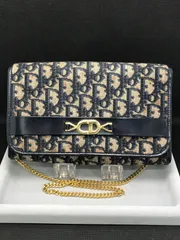 Christian Dior　ディオール　ショルダーバッグ　ミニバッグ　チェーンショルダー　トロッター　1257