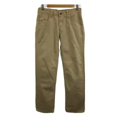 リーバイス Levi's パンツ デニム ジーンズ 502 ストレート ロング ジップフライ W28 L33 ベージュ