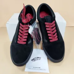 【D38295】未使用　VANS オールドスクール BLACK/RED BABYMETAL コラボモデル (V36CF)