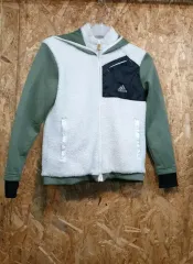 adidas キッズ フリース フーディー ジップアップ 正規品 150