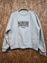 マリテフランソワジルボー(MARITHE) パリ ロゴ スウェット / 起毛 / ク