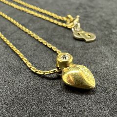 24KGP ダガーホイッスルペンダント ゴールドチェーンネックレス - メルカリ