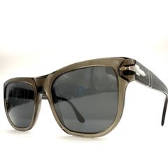 【美品】Persol ペルソール サングラス 3306-S 偏光 クリアグレー