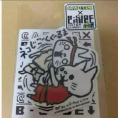 B SIDE LABEL ステッカー　CAPCOM ストリートファイター　地獄車