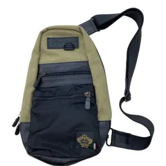 Orobianco オロビアンコ ワンショルダーバッグ ボディバッグ オリーブ×ブラック