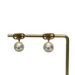 TASAKI タサキ ベビーパール ペアチャーム ピアス イヤリング K18