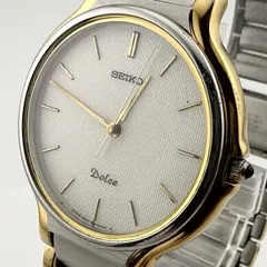 SEIKO 5E31-6A30 セイコー DOLCE ドルチェ　メンズ　ボーイズ　腕時計　稼働品 電池交換済【D436】