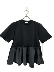 【新古品】【未使用品】Ballsey ボールジィ トップス ペプラム ブラック サイズ36 レディース＿S23＿セルモアから出品＿s-0874-r23