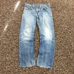 31 リーバイス 514 ウォッシュ デニムパンツ