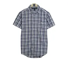 17871 トミーヒルフィガー 半袖シャツ Yシャツ ブランド古着