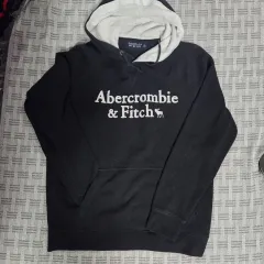 Abercrombie(アバクロンビー) 黒 フード付きTシャツ