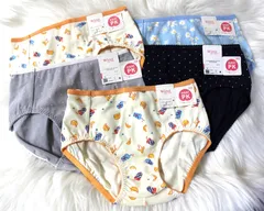 大特価まとめ売り! 新品タグ付 【5枚セット ワコール Wacoal Wing Teen non PK パンツがくい込みにくい S 型番：RJ3101 カラー：BU/YE/KO/GY】