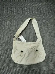 SPAO(スパオ) 軽量 ホーボーバッグ アイボリー クロスバッグ