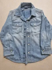 男の子 Baby GAP デニムシャツ + カーディガン 120サイズ