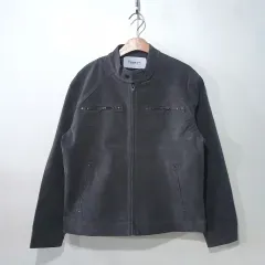 FW新作) ドーブ バイカー ヘビースウェードジャケット 3color