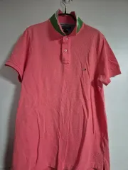 Tommy Hilfiger トミーヒルフィガー ピンク ポロTシャツ