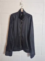 105 ) アディダス ベロア GOLD ロゴ ジャージ ジャケット