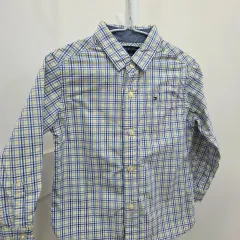 2t 90 Tommy Hilfiger トミーヒルフィガー チェック シャツ キッズ
