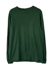 XS UNITED ATHLE コットン100% ラウンド 長袖Tシャツ