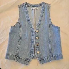 ZARA キッズ 子供用 BEST 2種 デニム + ブラック スーツ 素材 140 / 9-10歳