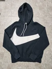 NIKE ビックスウォッシュ フーディー Tシャツ ブラック/白